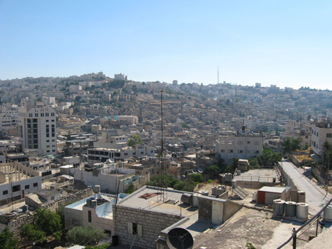 View of Hebron from roof