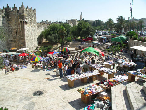 Shoesales at Damascus Gate
