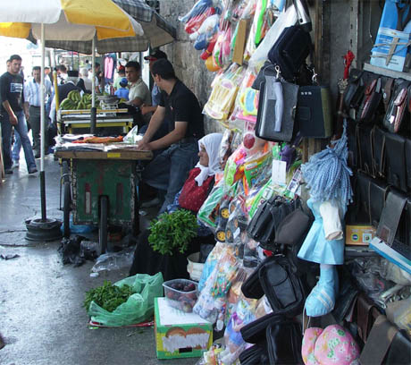 Woman selling mint